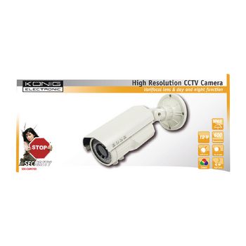SEC-CAM760 Hoge resolutie cctv camera met varifocus lens Verpakking foto